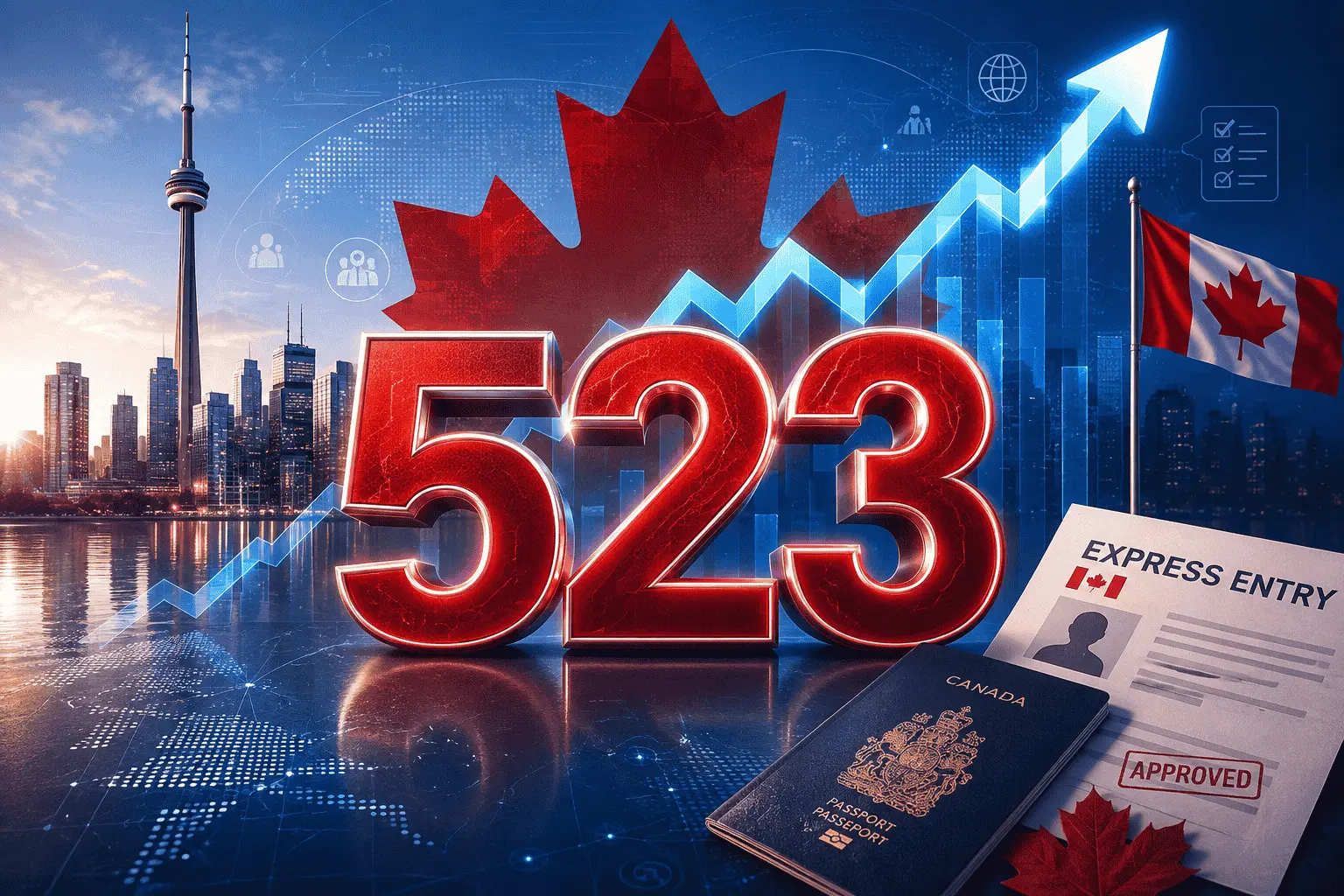 express entry cec crs 523 record high august 2026.webp